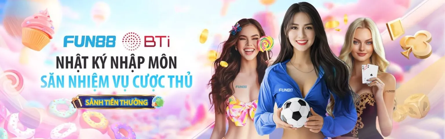 Banner trải nghiệm giải trí Fun88 trên nền tảng hiện đại